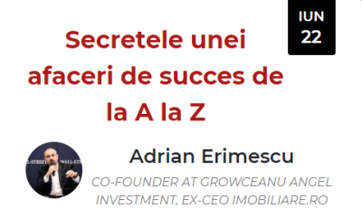 Secretele unei afaceri de succes de la A la Z (Adrian Erimescu)